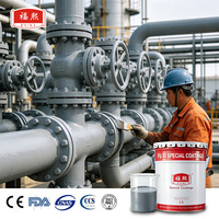 Peinture époxy riche en zinc anti-corrosion en spray pour le traitement de base et de préparation des équipements de production pétrochimique