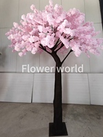 Neuer Rosa Künstlicher Glyzinienbaum für Outdoor-Hochzeiten, Oster- und Halloween-Dekorationen