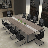 Ensemble table de conférence et chaises en bois extensible, style moderne et poétique, inspiré des chansons saisonnières, pour petits espaces, usage scolaire et hôtelier