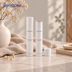 100% Biodegradable Customized Incense Stick Round Cylinder Wholesale Paper Tube <b>Matches</b> Kraft Cardboard Tube <b>Box</b> Packaging - Product Image 2