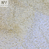 Nanyee Textile haut de gamme luxe spécial broderie or perles Tube maille tissus paillettes dentelle