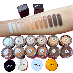 Custom High Quality Full Coverage <b>Concealer</b> Vegan Mineral Makeup in Multi-Colors Private Label Cream <b>Concealer</b> - Product Image 4