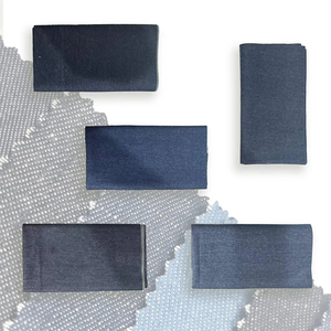 Hsf Căng Tuyệt Vời Phong Cách Polyester Cotton Căng Denim Tùy Chỉnh Dệt Kim Twill Denim Vải Cho Quần Jean - Product Image 3