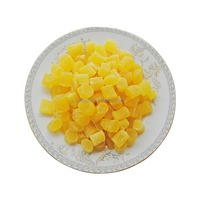 Potongan Nanas Kering, Nanas Kering Direndam Air, Buah Kering dalam Kemasan Besar, Bahan Kue, Penggunaan Komersial Buah Potong Dadu