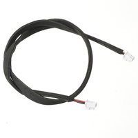 Câble électronique personnalisé avec connecteur adaptateur JST XH 3 broches, faisceau de câbles en alliage d'aluminium, isolation en PVC, 400 mm