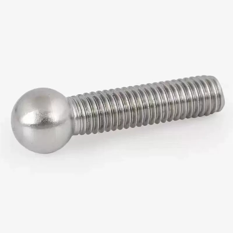 M4 M5 M6 M8 M10 M12 Bóng Xử Lý Đầu Bu Lông Vít 304 Thép Không Gỉ 24Mm 50Mm Bóng Đầu Máy Vít Stud