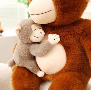 Creativo Peluche de Gorila Mamá y Bebé Mono de 60 cm con Brazos Largos y Relleno de Algodón PP - Product Image 2