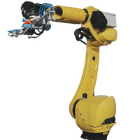 Machine de tournage CNC à bras robotisé, tour de formage de métaux robuste à chargement automatique pour la production en volume