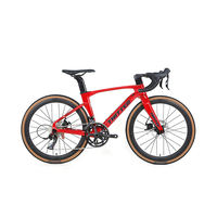 Vélo enfant Twitter Freedom 24 pouces 700C, frein à disque hydraulique, axe 12*142mm, 12 vitesses, cadre carbone et aluminium