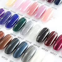 Produits pour l'art des ongles, vernis gel coloré 15 ml, vernis à ongles, logo personnalisé OEM, lampe UV LED, vernis gel pour la vente en gros