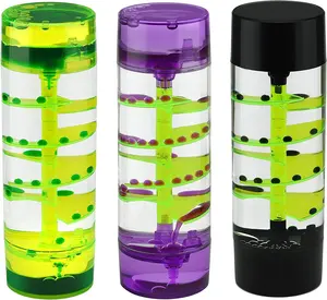 Jouets sensoriels à tube en spirale Liquimo, avec <span class=keywords><strong>gouttelettes</strong></span> qui coulent, <span class=keywords><strong>sablier</strong></span>, minuteur pour enfants autistes - Product Image 1