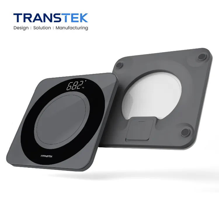 TRANSTEK bilancia da bagno con bilancia digitale intelligente Bluetooth ad alta precisione per la pesatura del corpo bilancia portatile