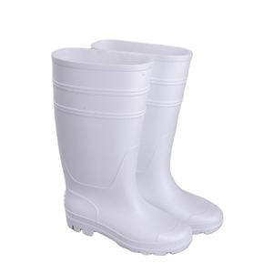 Blanc Gum Boots Industry Work bottes de <span class=keywords><strong>pluie</strong></span> femmes chaussures imperméables - Product Image 2