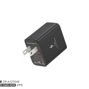 อะแดปเตอร์ GaN 45W PPS ชาร์จเร็วแบบ Type C หัวปลั๊กแบบ US สำหรับแล็ปท็อป โทรศัพท์ แท็บเล็ต - Product Image 1