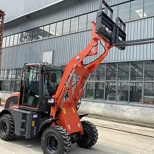 ZL15F 1500kg roda kompak Loader, tahap Euro 5 mesin CE bersertifikat Ideal untuk konstruksi kecil pemeliharaan jalan kota - Product Image 1
