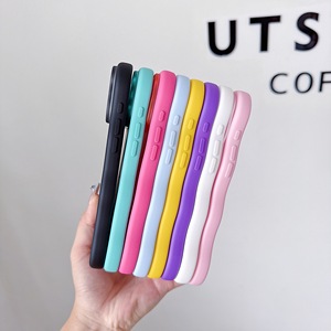เคสโทรศัพท์มือถือกันกระแทกสีลูกกวาดลายคลื่นสุดสร้างสรรค์สำหรับ <span class=keywords><strong>iPhone</strong></span> <span class=keywords><strong>11</strong></span> 12 13 <span class=keywords><strong>14</strong></span> 15 16 17 18 <span class=keywords><strong>Pro</strong></span> <span class=keywords><strong>Max</strong></span> ขายส่ง - Product Image 6