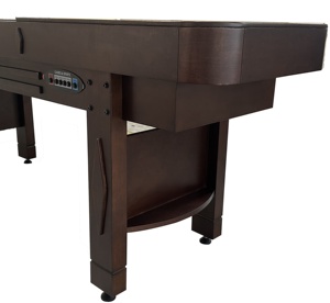 12 ft rắn gỗ shuffleboard bảng với vòng điện tử scorer Board - Product Image 4