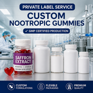 Gomitas de Extracto de Azafrán Puro Premium <span class=keywords><strong>para</strong></span> el Control del Estado de Ánimo y del Apetito en Adultos, Suplemento Dietético Natural y Orgánico - Product Image 6