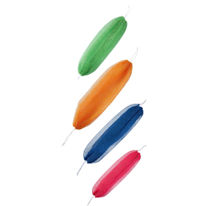 OEM Authentic Real African Exfoliating Net Sponge Bath Sponge with Knots and Ropes <b>Back</b> <b>Scrubber</b> Exfoliator Washer Cloth - Product Image 1
