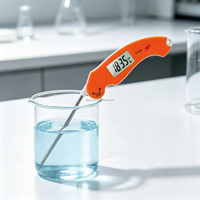Termometer Makanan Digital Bacaan Instan Akurasi Tinggi 0.1 ℃   -50 ℃ ~300 ℃   Termometer Daging Bertenaga LR44 untuk Memanggang Steak, Penggunaan Dapur