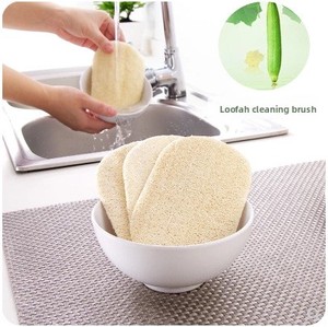 Éponge à vaisselle naturelle sans huile, en pulpe de loofah, comme outil de nettoyage de la vaisselle, brosse à loofah pour nettoyer les casseroles - Product Image 5