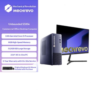 Vente directe usine MECHREVO Wujie S500e Ordinateur de bureau professionnel (Core i5-13420H, SSD 512 Go, WiFi 6E, écran 23,8 pouces) Ensemble 1 - Product Image 1