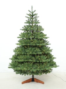 <span class=keywords><strong>Sapin</strong></span> de Noël artificiel Longstar pré-éclairé en PE/PVC, vert/rose floqué, avec lumières, pin/<span class=keywords><strong>sapin</strong></span>, décoration de Noël - Product Image 6