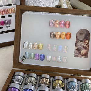 Set de Polvos <span class=keywords><strong>para</strong></span> <span class=keywords><strong>Uñas</strong></span> de 24 Colores con Caja, Marca Privada OEM, <span class=keywords><strong>Kit</strong></span> de Polvos Cromados Efecto Aurora y Luz Lunar <span class=keywords><strong>para</strong></span> Salón de Belleza o Uso Personal - Product Image 6