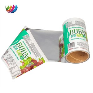 Rouleau de <span class=keywords><strong>film</strong></span> de sachet de feuille d'aluminium stratifiée imprimée sur mesure <span class=keywords><strong>Film</strong></span> de rouleau d'emballage en plastique de qualité alimentaire pour barre de chocolat Barre protéinée - Product Image 3