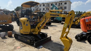 รถขุดขนาดเล็ก KOMATSU PC20 2 ตัน พร้อมบุ้งขุด สีเหลือง สายพานตีนตะขาบ อุปกรณ์ก่อสร้างมือสอง - Product Image 5