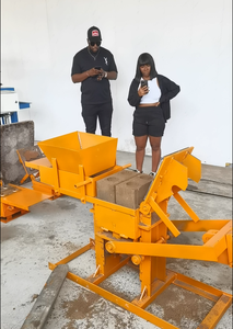 Kleine manuelle Ton ziegel herstellungs maschine Tragbare Hohlziegel form maschine China Lieferant 300-150-100mm - Product Image 4