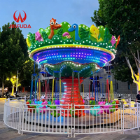Offre Spéciale : Manège Balançoire Fruit Pastèque et Chaise Volante pour Parcs d'Attractions Familiaux