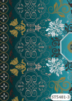Nappe de table en polyester de luxe, imperméable, résistante à l'huile et à la chaleur, facile à nettoyer, motif floral cachemire vintage, pour table à manger