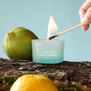 Vente en gros de bougies de Noël parfumées en cire de soja, ensemble de 7 bougies parfumées de luxe, coffret cadeau - Product Image 2