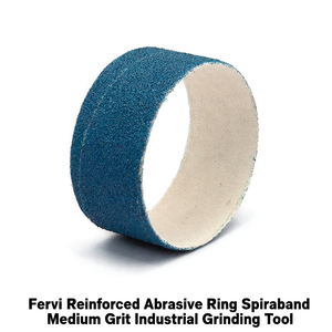 Fervi Reinforced <b>Abrasive</b> Ring Spiraband Medium Grit Industrial Grinding <b>Tool</b> - Product Image 2