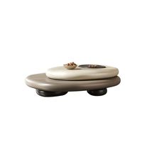 Pebble Table Basse Convertible Durable pour Petit Appartement Italien Minimaliste Salon Maison Designer En Forme Moderne Simple