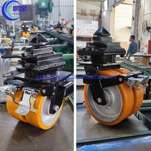 ISO 20/40ft Container-Rollen Schwerlast-Lenkrollen für Seecontainer Hochbelastbare Rollen Super-Schwerlastrollen - Product Image 4