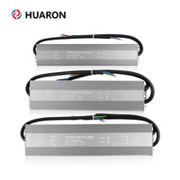 Controlador LED HUARON HRGW IP67 AC-DC, Totalmente Impermeable y a Prueba de Polvo, Carcasa de Aluminio, Silicona Resistente a Salpicaduras de Agua, 1m de Resistencia al Agua