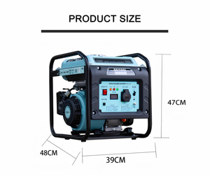 เครื่องกำเนิดไฟฟ้าแบบพกพาขนาดเล็ก 4Kva 4Kw G4000I เครื่องกำเนิดไฟฟ้าเบนซินแบบพกพา G4000I G4000I เครื่องกำเนิดไฟฟ้าเบนซินแบบพกพา G4000I G4000I - Product Image 3