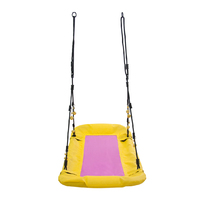 Chine Usine Suspendue Bébé Oiseau Balançoire 110cmX70cm Rectangulaire Jardin Extérieur carré Nid Balançoire Chaise Suspendue pour Enfants