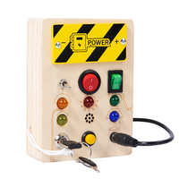 Venta caliente niños interruptor tablero ocupado juguete Color cognición aprendizaje educativo temprano autismo sensorial juguetes para niños niñas