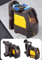 Niveau laser rotatif vert 60 niveaux pour usage industriel et jardinage, auto-nivelant électronique, alimenté par batterie au lithium, haute précision