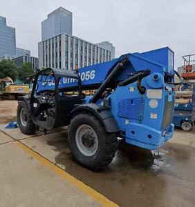 2021 Year telescopic boom Forklift <b>used</b> Terex Genie GTH1056 telehandler 4WD Boom Lift with outrigger with High Quality in China - Product Image 1