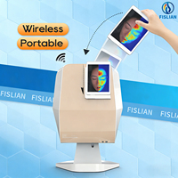 Analizador de Diagnóstico de Piel Facial 3D con IA, Dispositivo Avanzado de Análisis de Piel, 5 Espectros, Detección de Arrugas, Pigmentación y Poros, Uso Doméstico y Comercial
