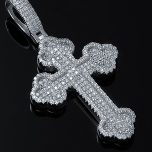Colgante de Diamante Moissanite de la Mejor Calidad, Accesorio de Joyería de Moda Brillante de Primera Calidad para Mujer, para Boda o Compromiso - Product Image 3