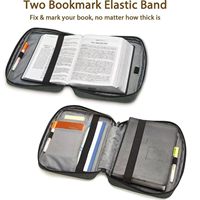 Grands livres utilitaires personnalisés transport sacs à main étanche Bible couverture étui de protection avec supports