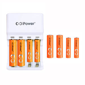 Personalizar 1/3 AAA 4/5 Aaa 400mah-1100mAh 1,2 V Batería recargable Color del arco iris Fabricante <span class=keywords><strong>Aa</strong></span> Nimh Batería para cámara de luz - Product Image 1