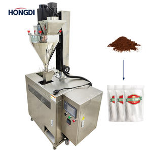 Máquina automática de envasado de polvo en bolsas preformadas, llenadora vertical de tornillo sin fin, eléctrica y rotativa, para alimentos y productos químicos (película plástica) - Product Image 2