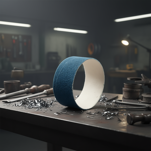 Fervi Reinforced Abrasive Ring Spiraband <b>Grinding</b> <b>Wheel</b> 80 Grit For Metal Polishing - Product Image 3