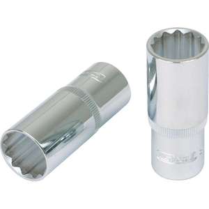 KS TOOLS 1/2 "CHROMEplus Toma de 12 puntos, profunda, 1" - Product Image 1